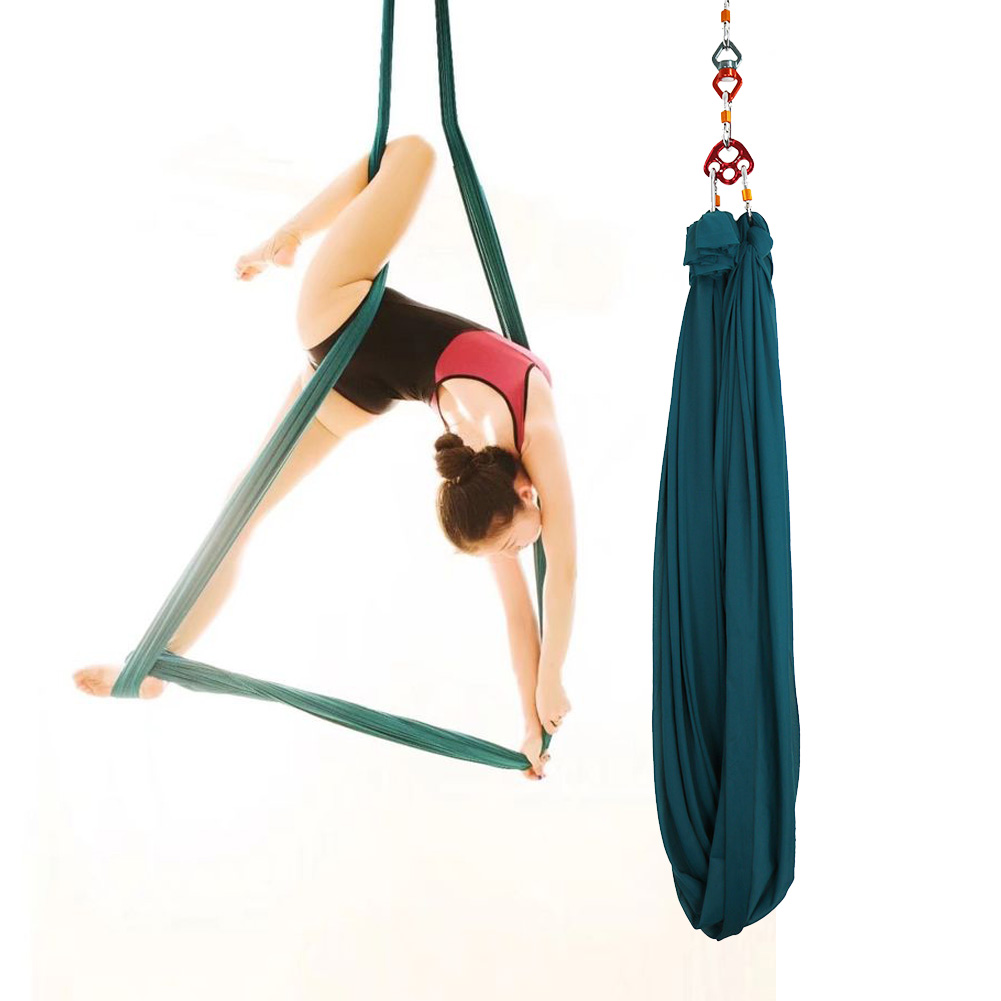 Yoga Trapeze Swing - One Point Rotating Aerial Yoga Hammock