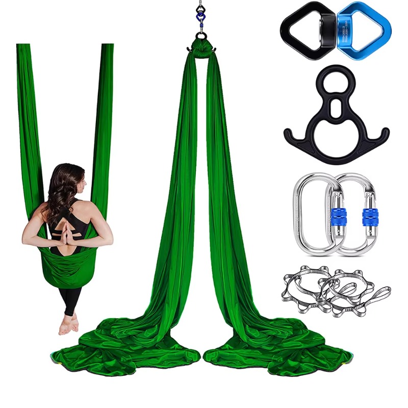 Home Gym Yoga Studio - Convenient Adjustable Aerial Swing Yoga Hammock