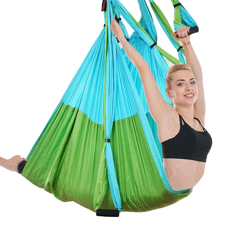 Yoga Trapeze Swing - 6 Handles Aerial Yoga Hammock Swing
