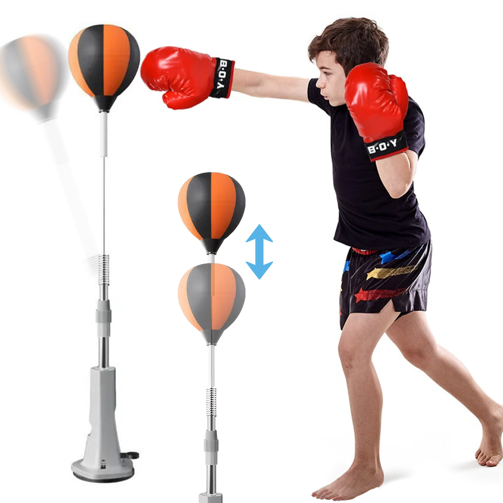 Speed Bag Boxing - Boxing Bag with Stand Punching Reflex