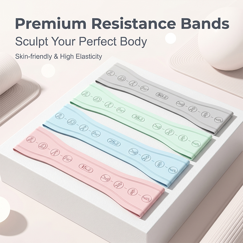 Resistance Loop Mini Band - Mini Silicone Resistance Bands Set Small