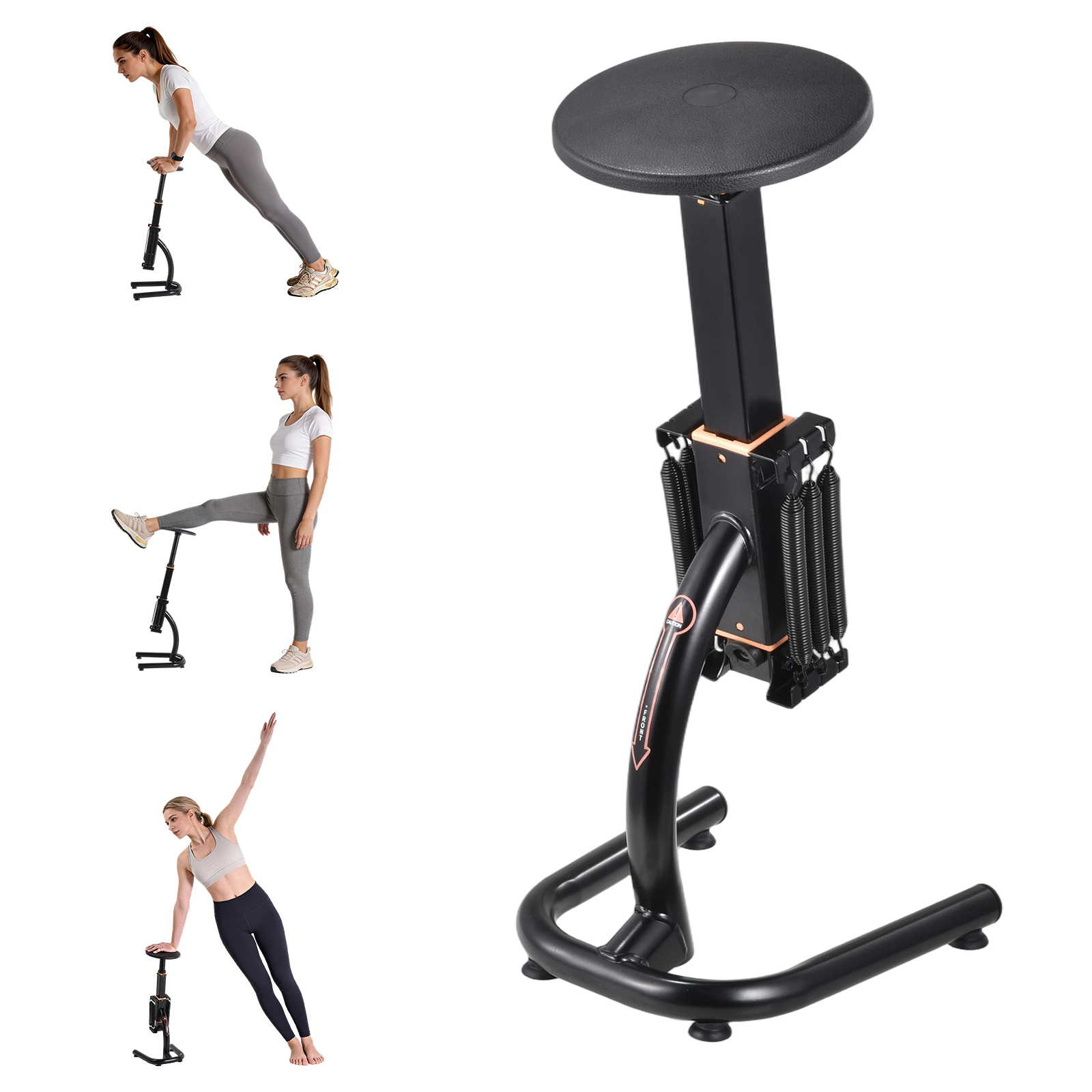 Home Gym Hamstring Exercises - Assisted Squat Machine Height Adjustable Glutes