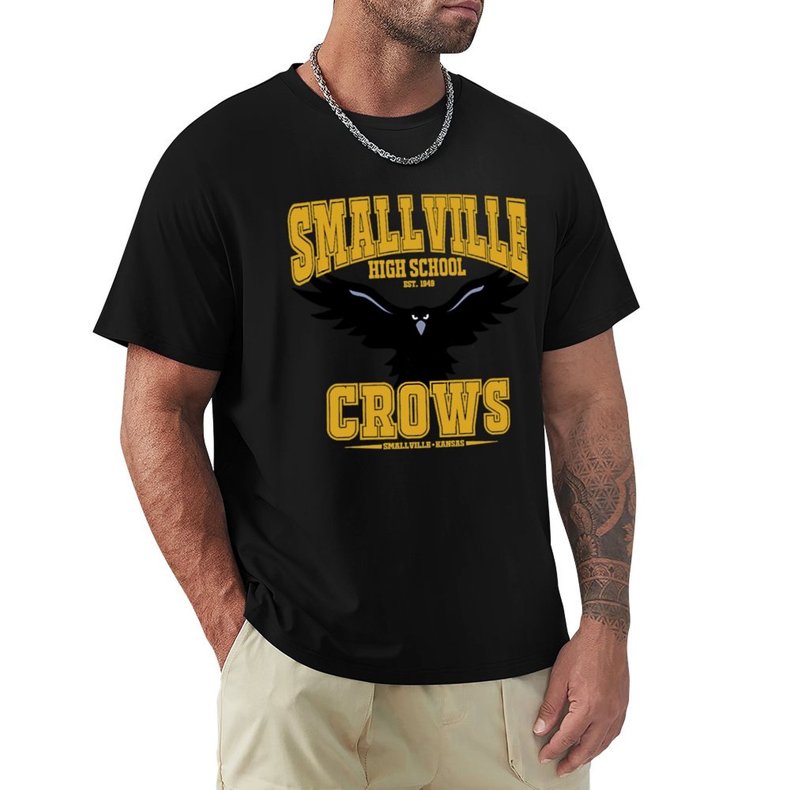 Smallville Home of the Crows T - Home Gym China 评论和价格