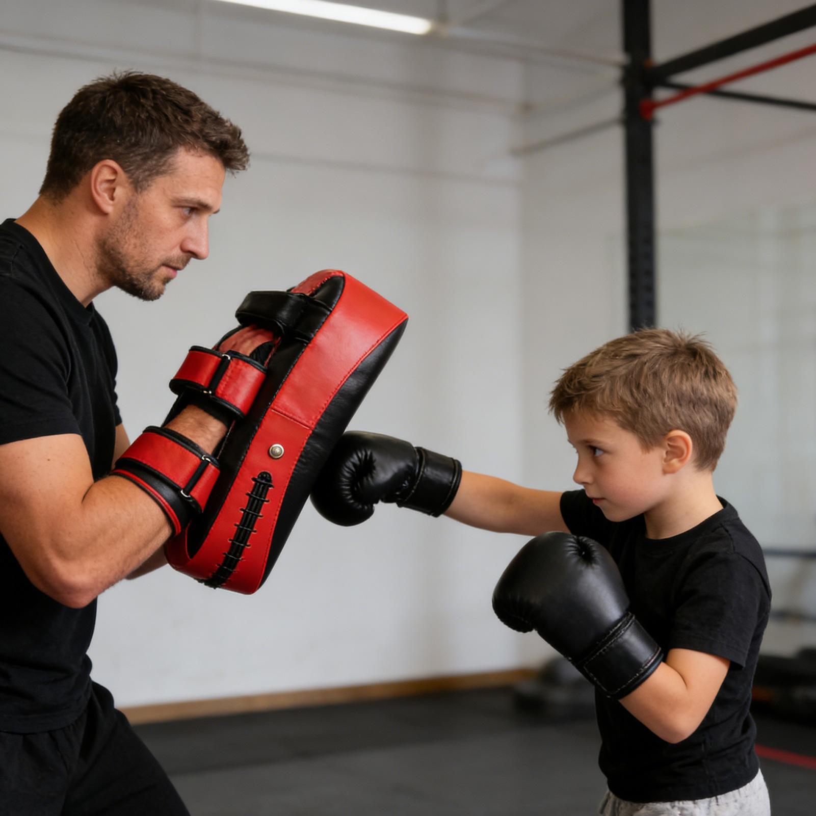 PU Leather Boxing Pads Curved  - Home Gym Trainer 评论和价格