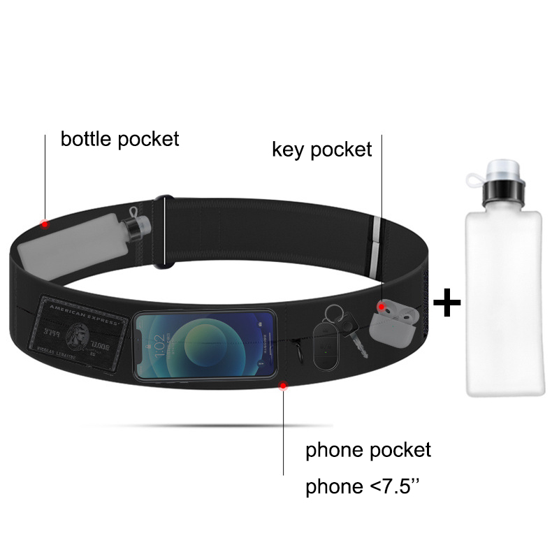 Running Belt Waist Bag with Wa - Weight Belt Lifting 评论和价格