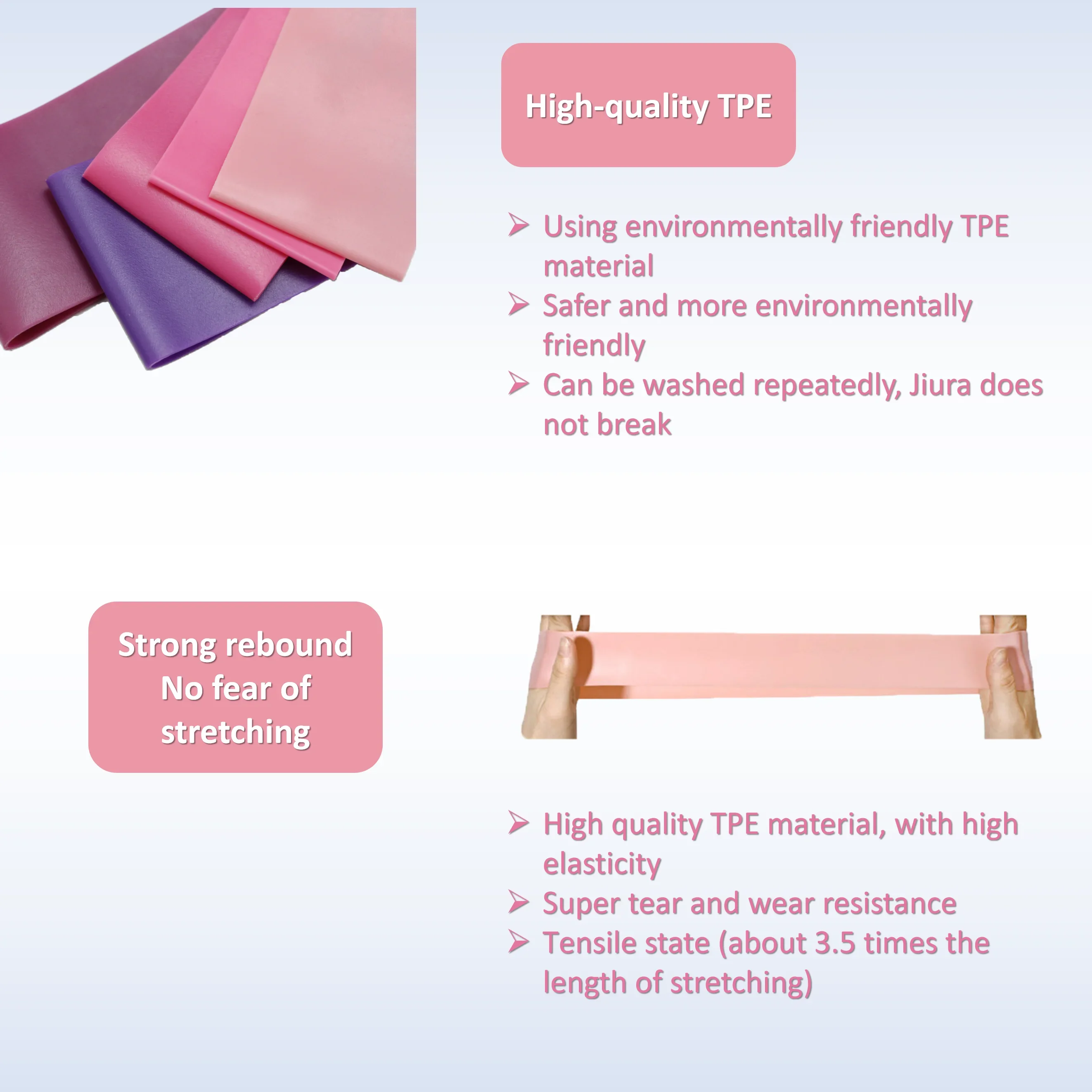 2026 Custom Wholesale Pink Gra - Resistance Loop Mini Band 评论和价格