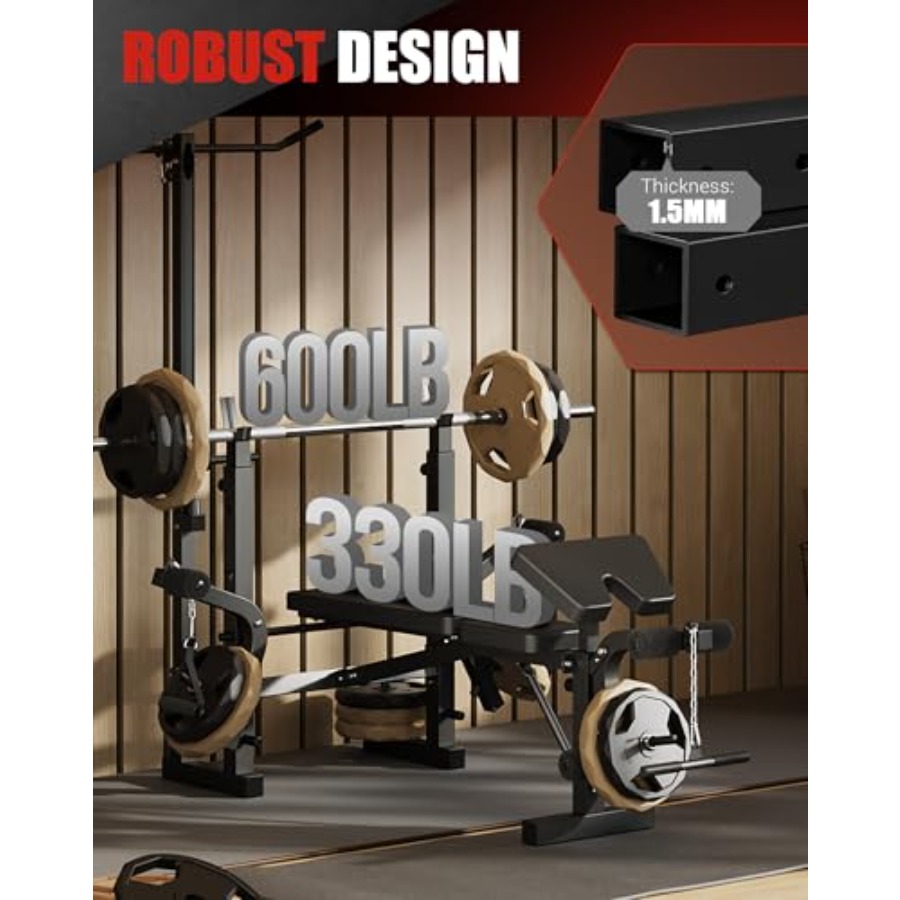 Home Gym Strength Training Ben - Home Gym Weight Bench 评论和价格