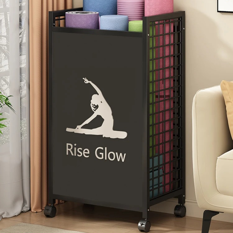 Mobile Fitness Cart with Wheel - Home Gym Yoga Studio 评论和价格