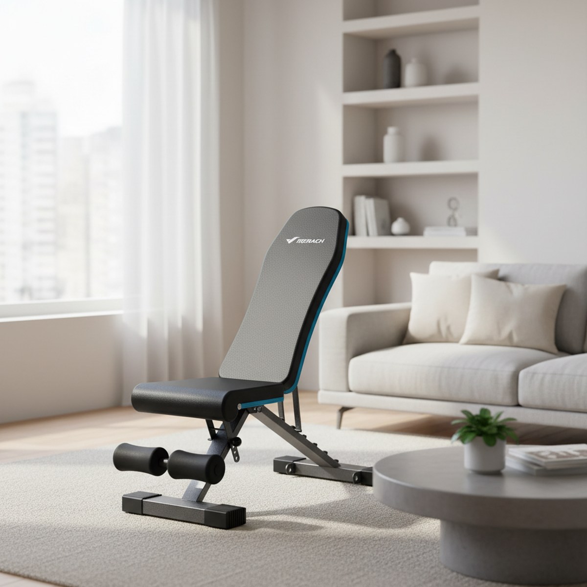 Adjustable Foldable Weight Ben - Home Gym Weight Bench 评论和价格