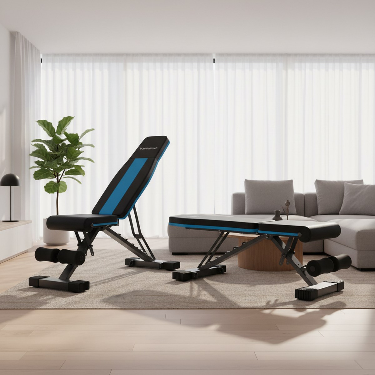 Adjustable Foldable Weight Ben - Home Gym Weight Bench 评论和价格