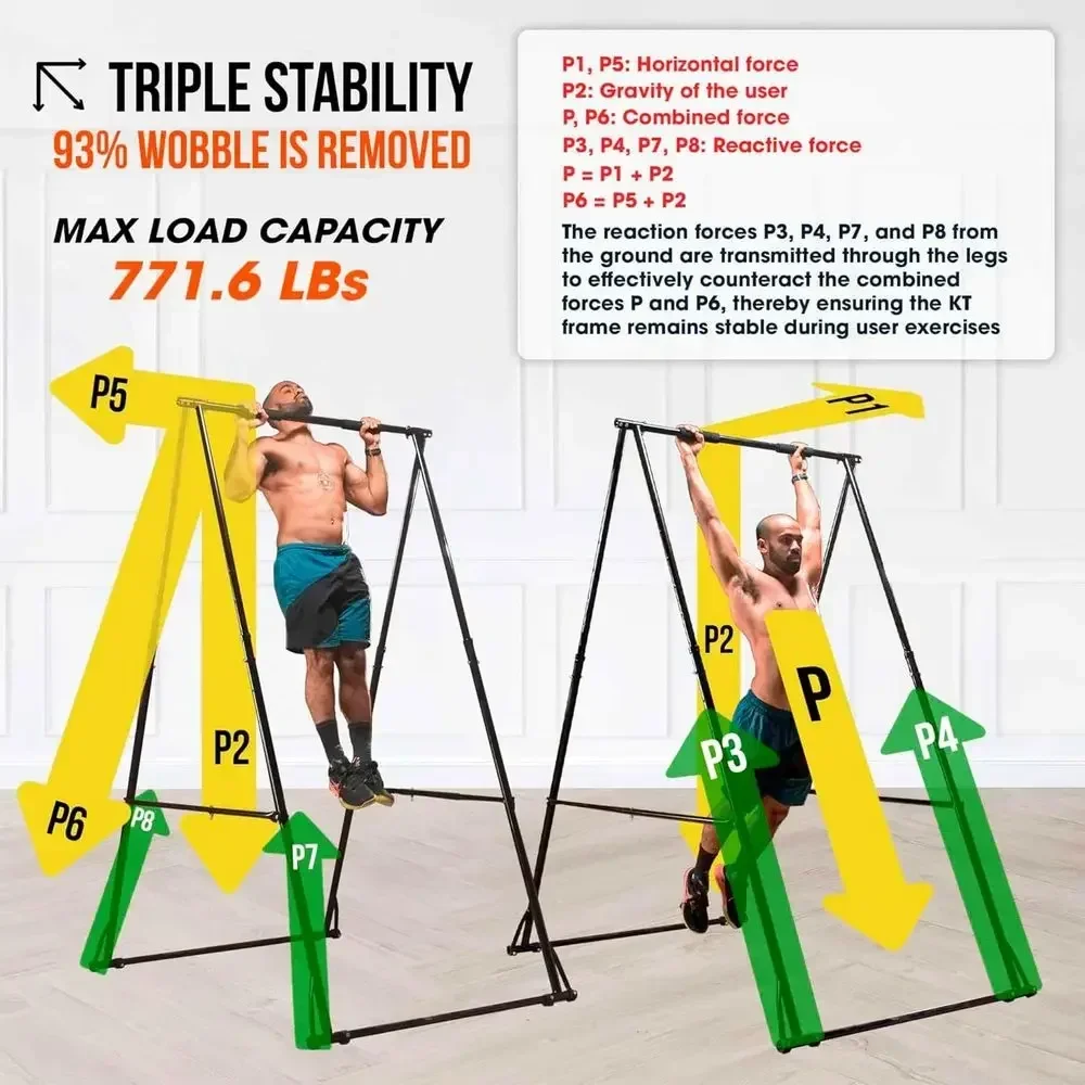 Adjustable Pull-Up Bar Stand:  - Pull Up Bar Tower 评论和价格