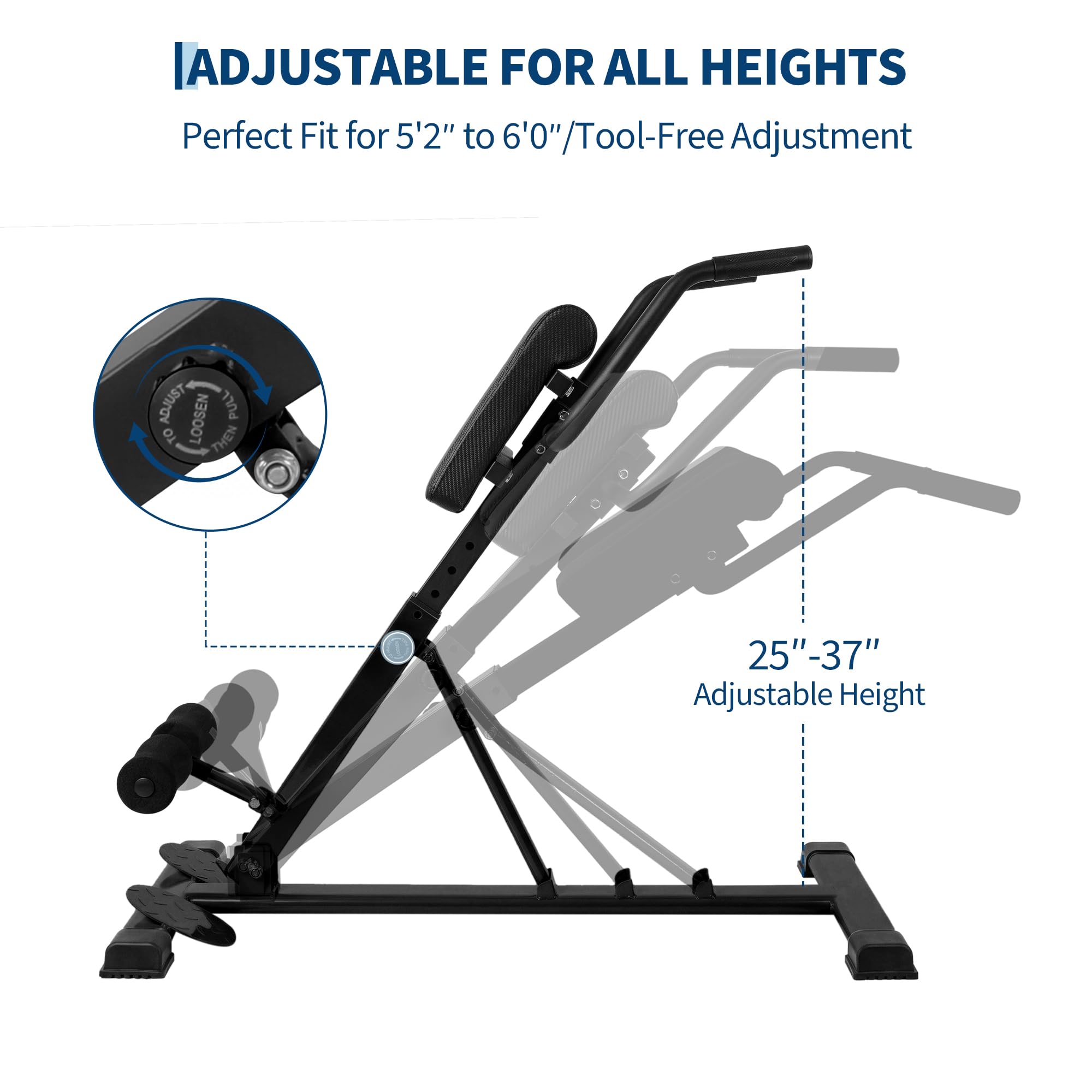 Roman Chair Hyperextension Ben - Home Gym Hamstring Exercises 评论和价格
