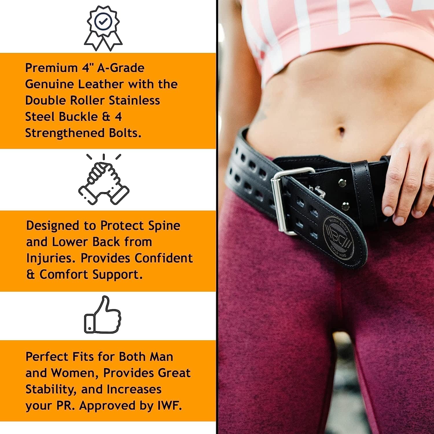 Leather Weight Lifting Belt fo - Weight Belt Lifting 评论和价格