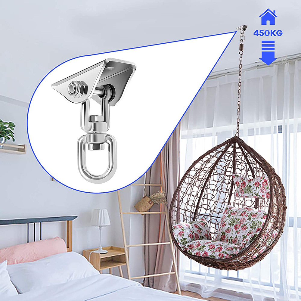 Heavy Duty Swing Hangers Hooks - Yoga Trapeze Swing 评论和价格