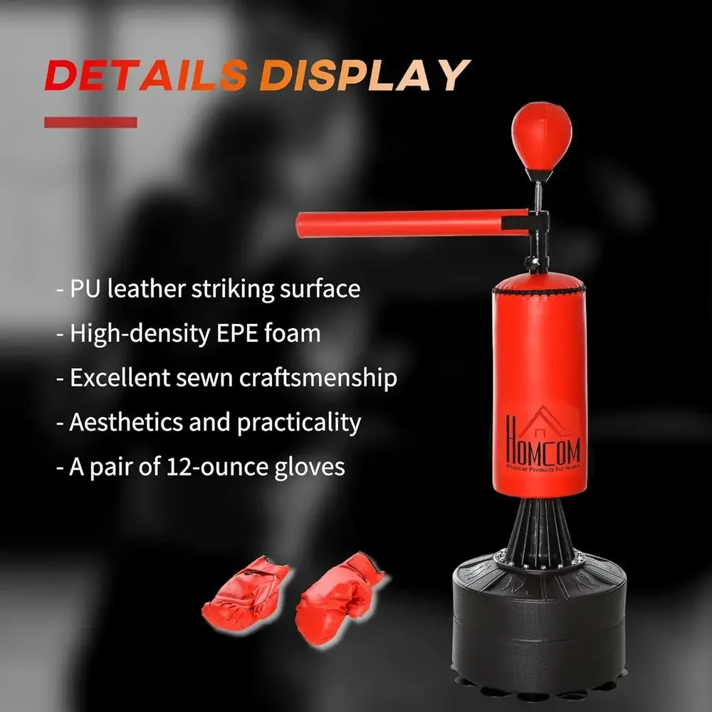 Adjustable Height Heavy Bag wi - Speed Bag Boxing 评论和价格