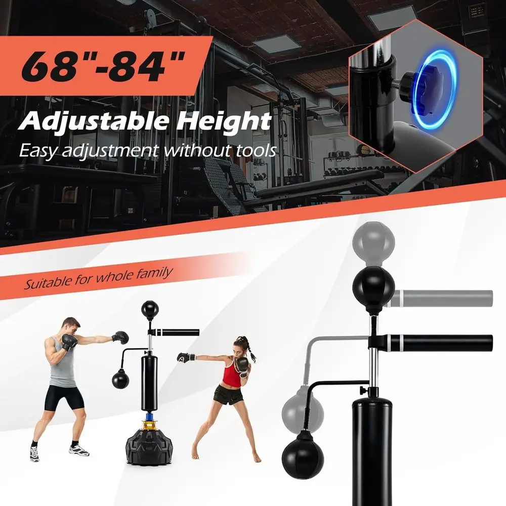 Height-Adjustable Rebounding B - Speed Bag Boxing 评论和价格