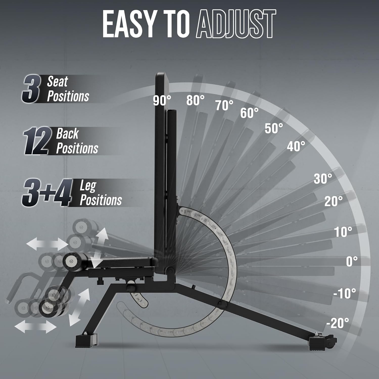 Home Gym Weight Bench - Steel  - Home Gym Weight Bench 评论和价格