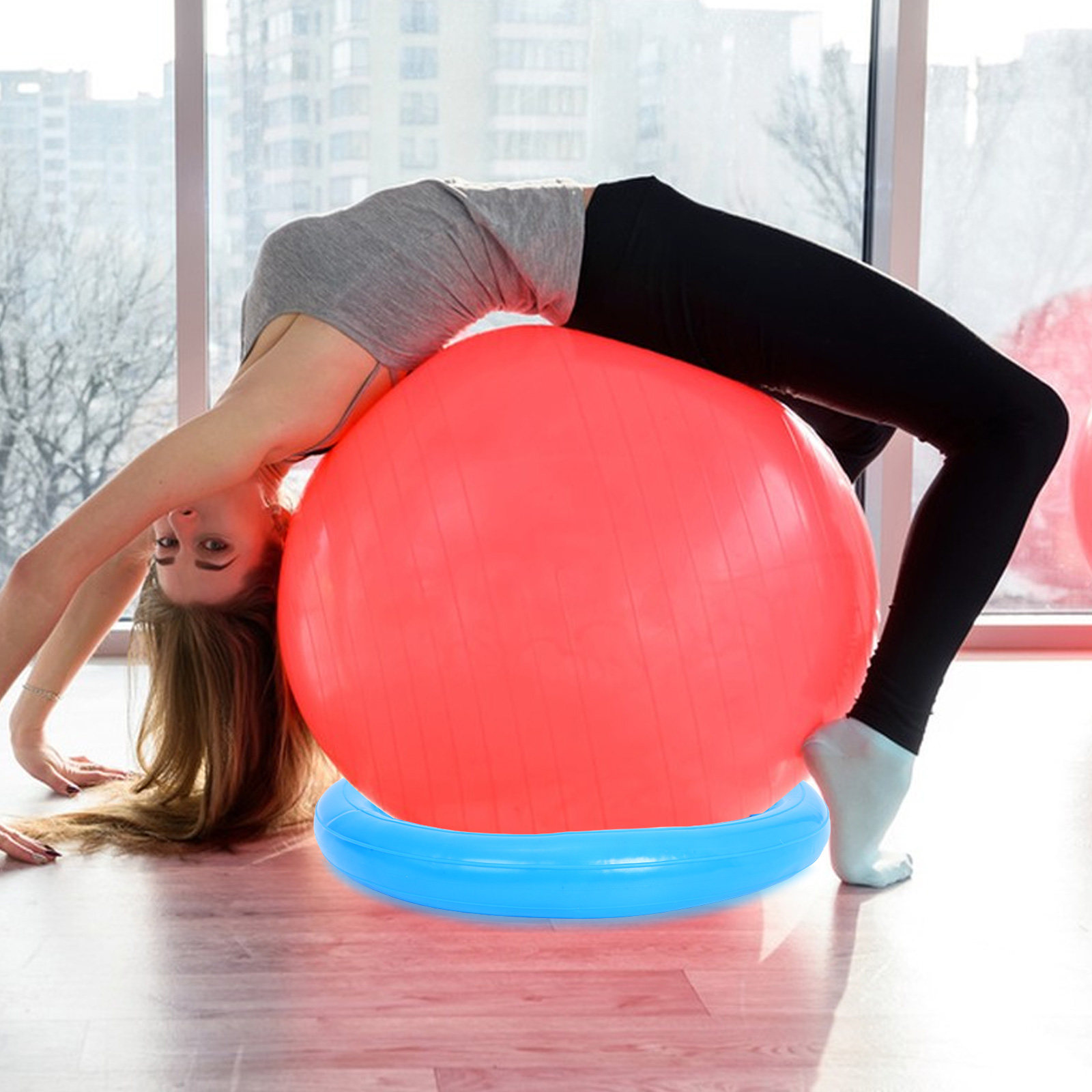 Yoga Ball Display Stand Fixed  - Home Gym Yoga Studio 评论和价格