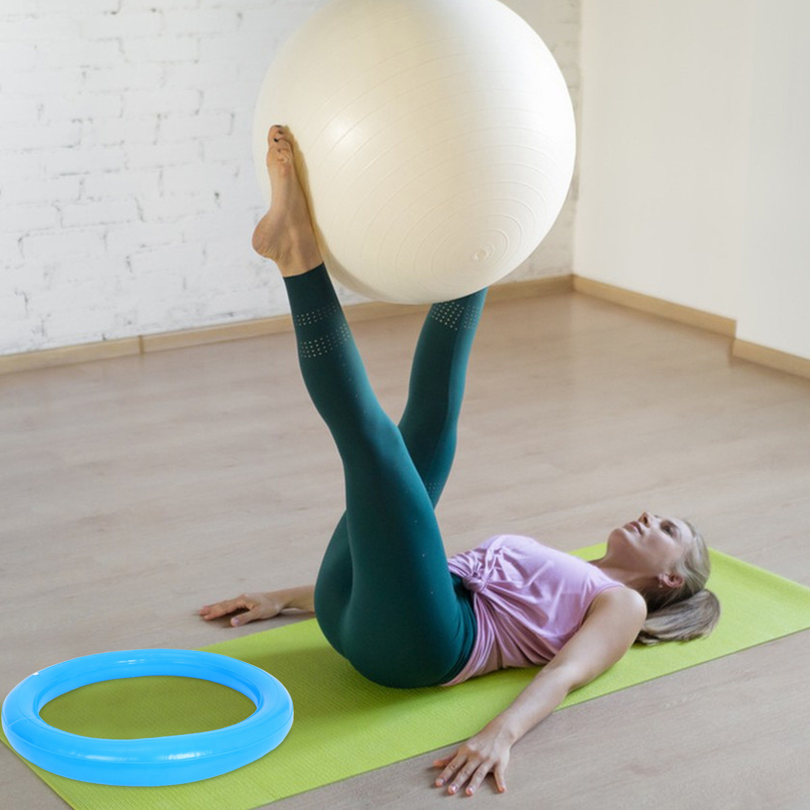Yoga Ball Display Stand Fixed  - Home Gym Yoga Studio 评论和价格