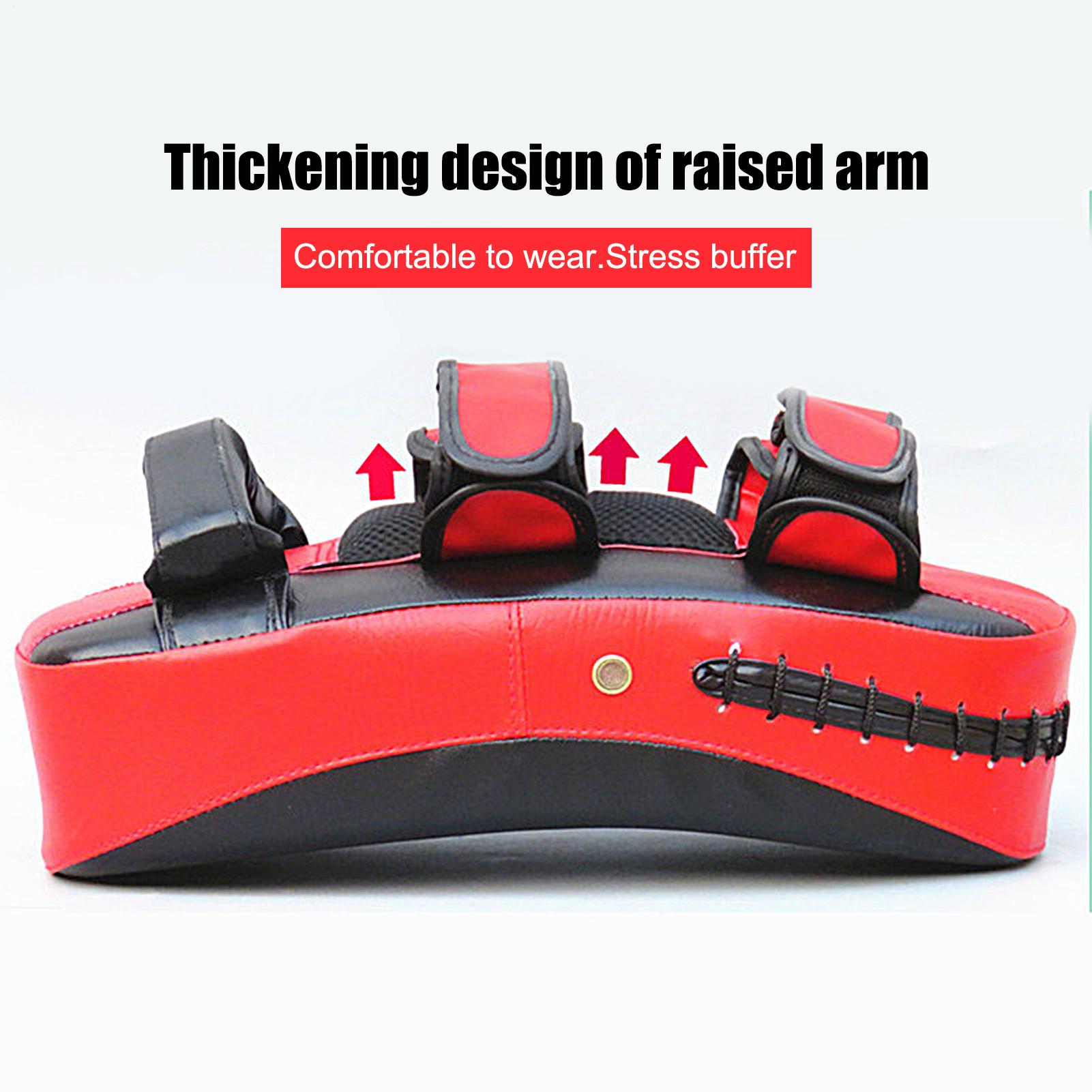 Boxing Pads PU Leather Curved  - Home Gym Trainer 评论和价格