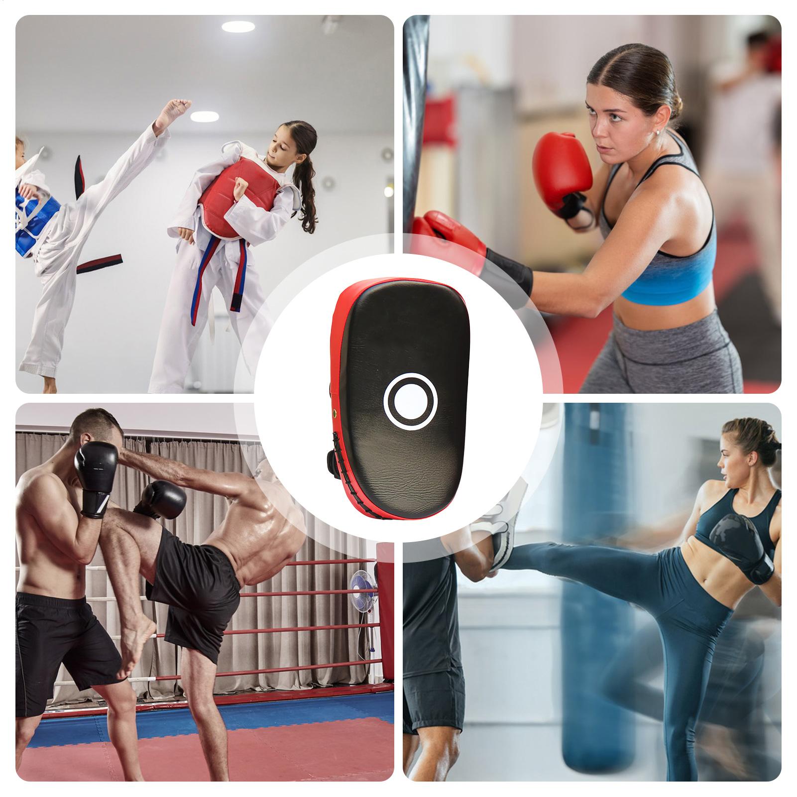 Boxing Pads PU Leather Curved  - Home Gym Trainer 评论和价格