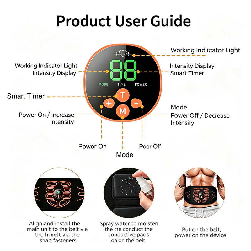 Abdominal Toning Belt Smart Ab - Weight Belt Lifting 评论和价格