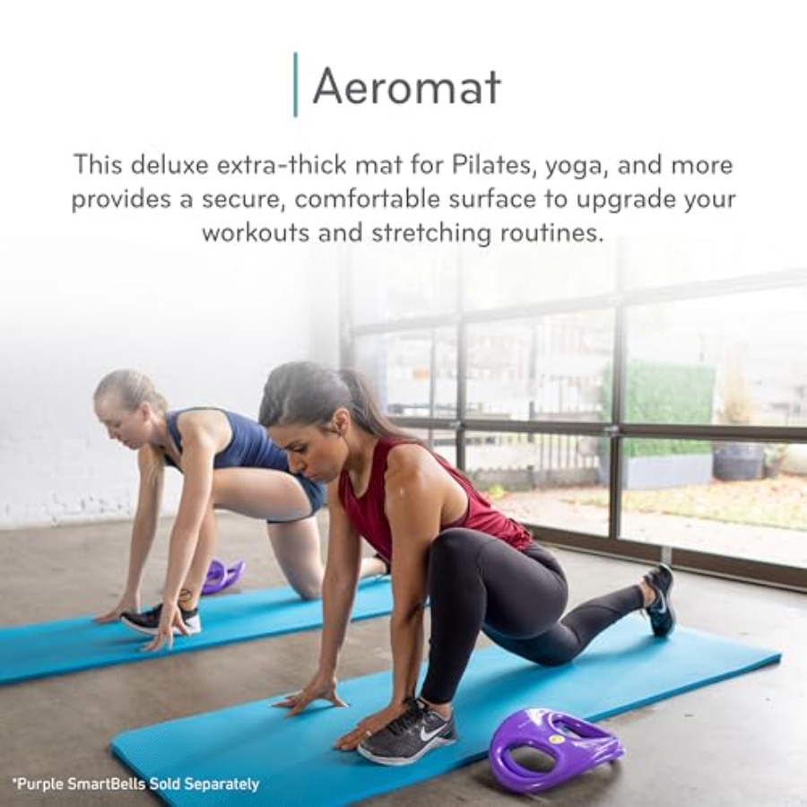 Pilates and yoga mat for studi - Home Gym Yoga Studio 评论和价格