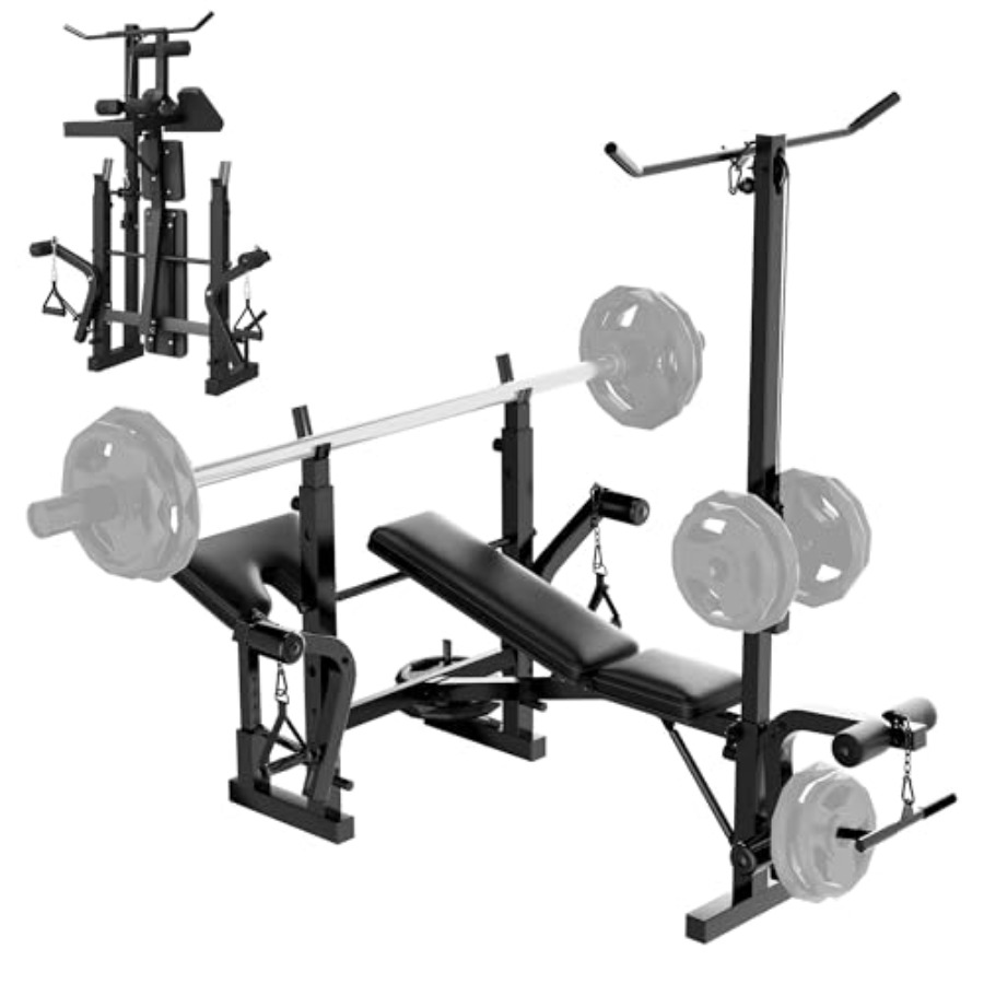 Home Gym Weight Bench Set: Ste - Home Gym Weight Bench 评论和价格