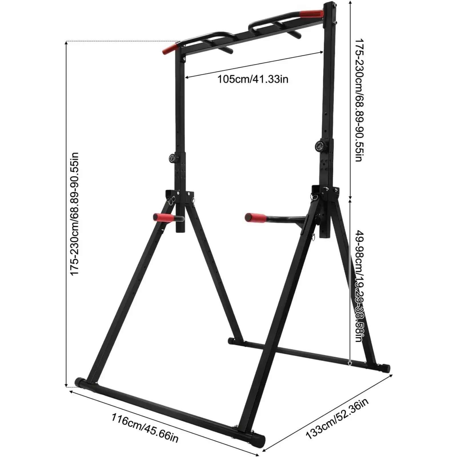Pull Up Bar, 440LBS Weight Cap - Pull Up Bar Tower 评论和价格