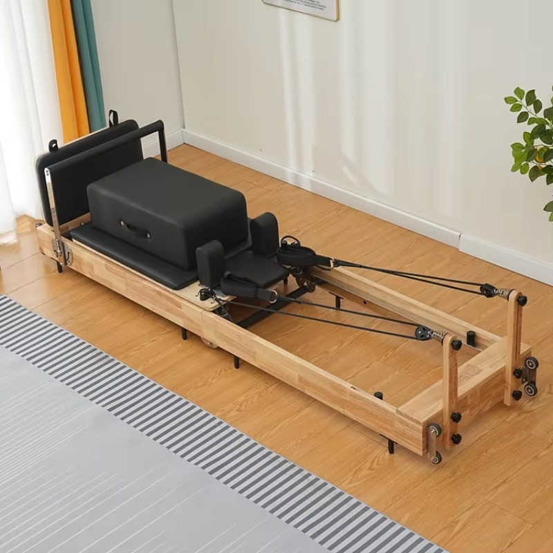 Wood Folding Pilates Reformer  - Home Gym Yoga Studio 评论和价格