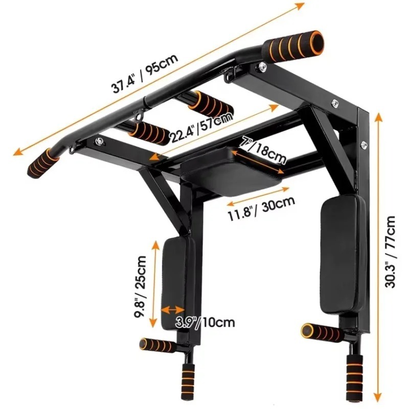 Wall-Mounted Pull-Up Bar for I - Home Gym Multi 评论和价格
