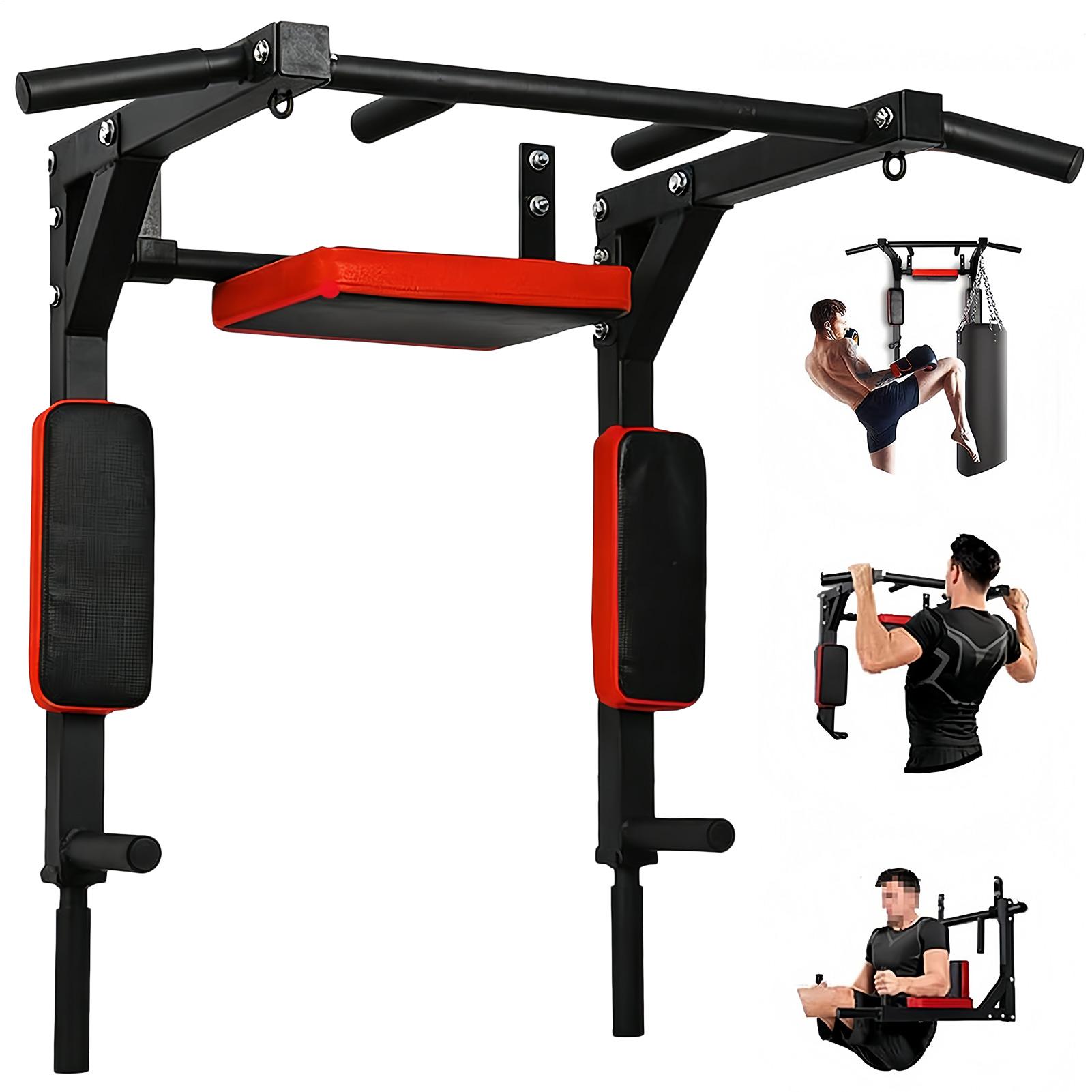 Wall-Mounted Pull-up Bar Fitne - Pull Up Bar Tower 评论和价格